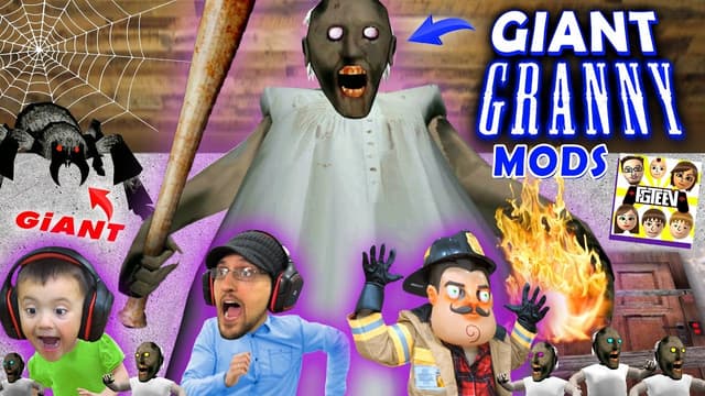 S01:E20 - Giant Granny Mod and Hello Neighbor on Fire