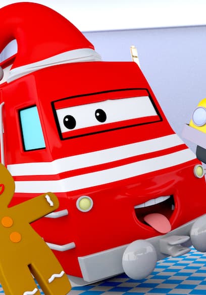 S01:E15 - Baby Steve the Steamroller Bakes Gingerbreads for Christmas poster
