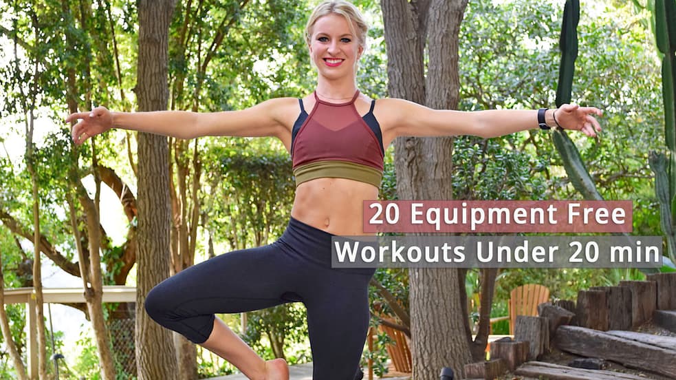 Watch 20 Equipment Free Workouts Under 20 Min Streaming Online | Tubi ...