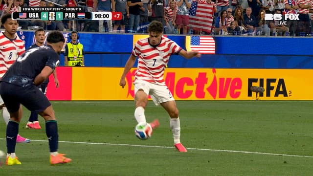 S2026:E04 - United States’ Gio Reyna scores goal in extra time to seal win over Paraguay