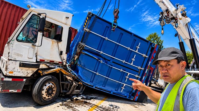 S01:E04 - Shipping Container Lands on Yard Goat