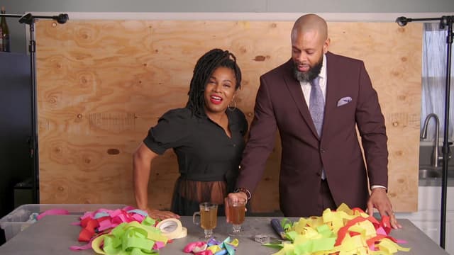 S01:E08 - DIY Birthday Backdrop W/ Marcus Tanksley