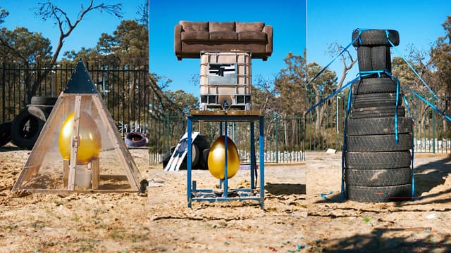 S01:E07 - Extreme Protect the Egg Challenge From 45m!