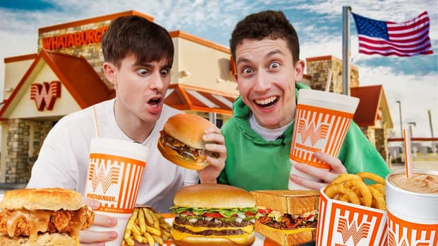 S01:E03 - Two Brits Try Whataburger for the First Time!