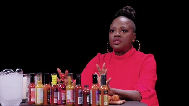 S19:E03 - Viola Davis Gives a Master Class While Eating Spicy Wings