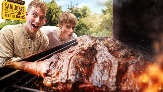 S01:E08 - Brits Try Whole Hog BBQ in North Carolina!
