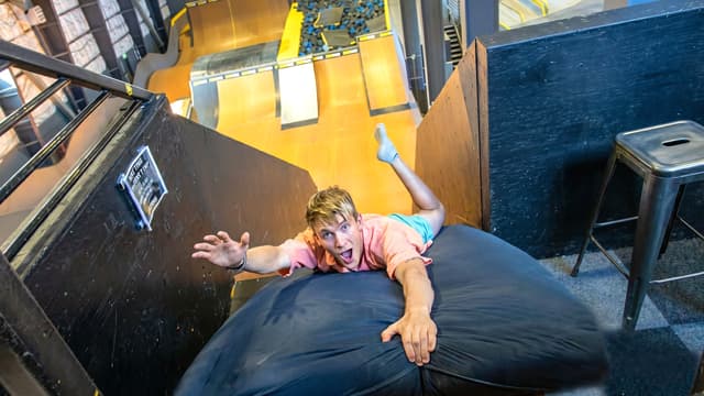 S01:E09 - Mega Ramp vs Mattress! Will It Work?
