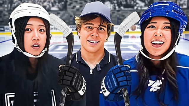 S01:E10 - Learning Ice Hockey With Blau and T10Nat!