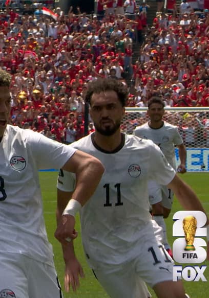 Egypt’s Emam Ashour Rips Shot From Outside the Box for Goal, Taking Lead Over Belgium poster