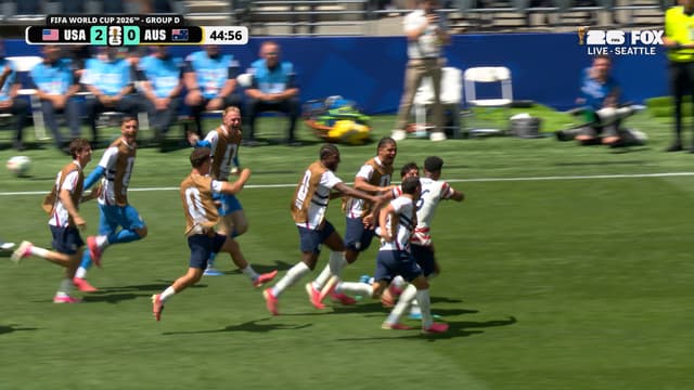 S2026:E88 - Alex Freeman goal stands as VAR overturns initial offside call vs. Australia