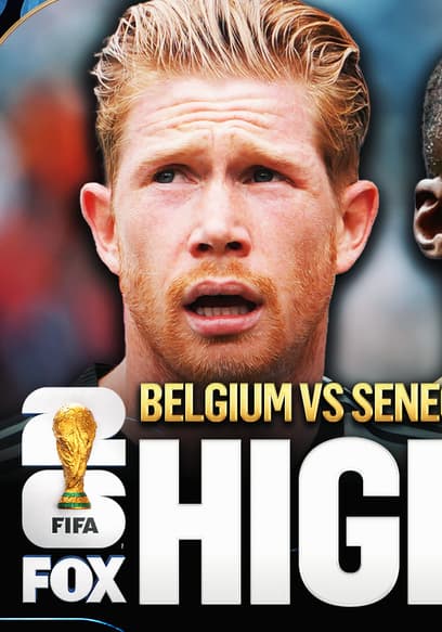 Belgium vs. Senegal poster