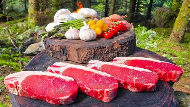 S01:E19 - Open Fire Ribeye and Pork Ribs