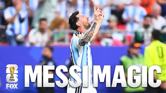 S2026:É55 - Argentina’s Lionel Messi Scores His First Goal