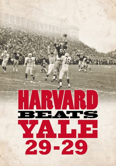 Harvard Beats Yale 29-29