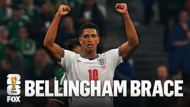 S2026:E267 - Jude Bellingham Stuns Mexico With Two Quick Goals to Give England a Lead