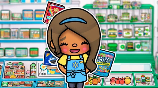 S01:E14 - Working at Walmart: Mean Karen - Toca Life World College Roleplay