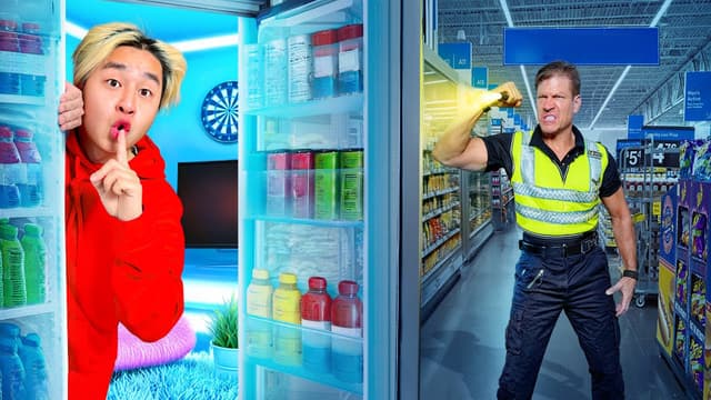 S01:E12 - Building a Secret Room in a Supermarket!