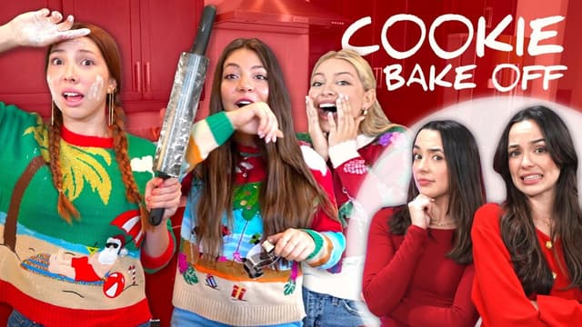S01:E04 - Sister vs Sister Christmas Cookie Bake Off Ft. the Merrell Twins