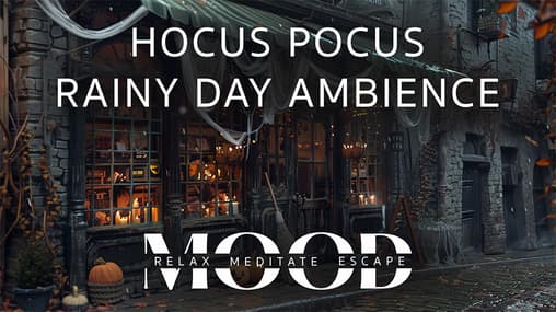 Watch Hocus Pocus Rainy Day Ambience (2024) Free Movies Tubi