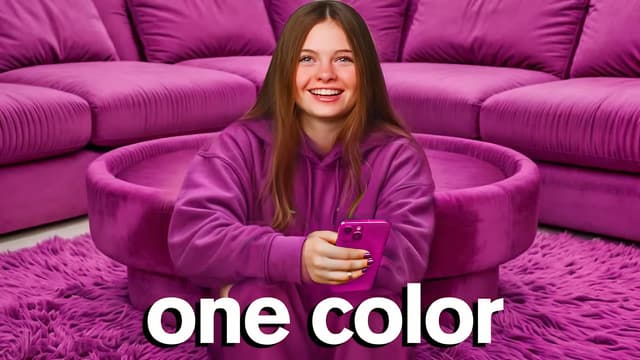 S02:E16 - Living Alone in One Color for 24 Hours