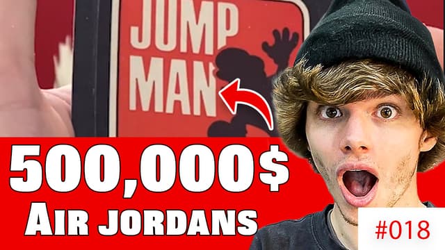 S01:E17 - The $500,000 Air Jordan Jumpman | Michael Jordan vs Super Mario?