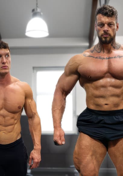 S01:E10 - Training With the WORLD'S BIGGEST Bodybuilder poster