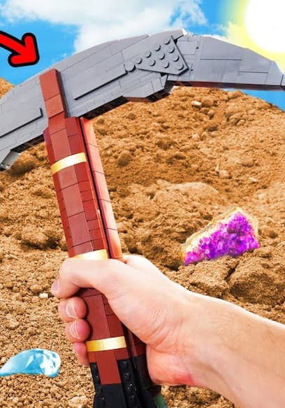 S01:E06 - Mining for Fossils Using Only LEGO Tools & Surviving Using Only LEGO Weapons: Winter Edition poster