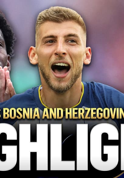 Canada vs. Bosnia and Herzegovina poster