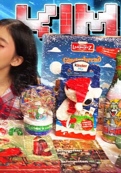 S01:E07 - Christmas Red & Green Sweets vs. Black Food Mukbang ASMR poster