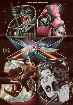 Watch 24x36: A Movie About Movie Posters (2017) - Free Movies | Tubi