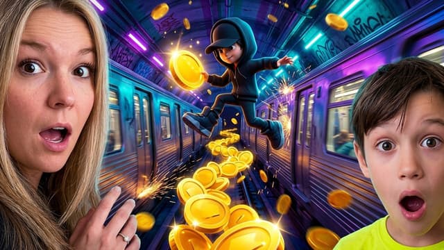 S01:E10 - Do Not Catch Haunted Subway Surfer in Real Life