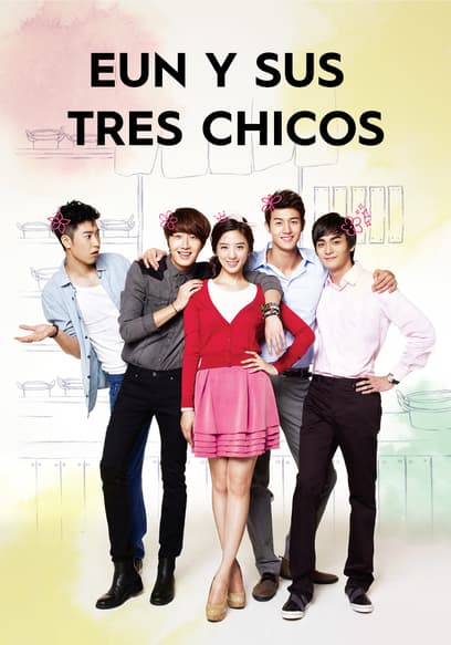 Eun Y Sus 3 Chicos (Doblado)