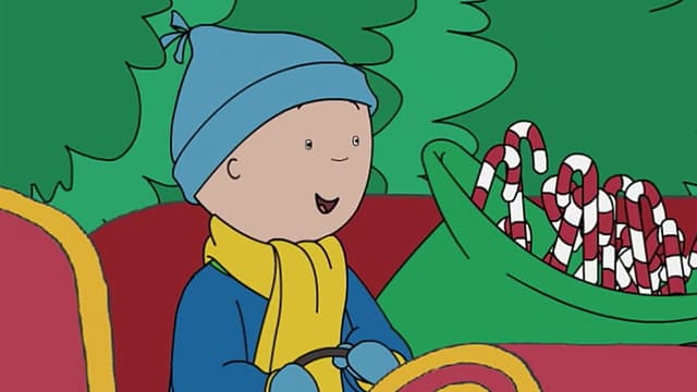 S04:E18 - Caillou Goes Caroling // a Playschool Party // Caillou's Christmas Eve