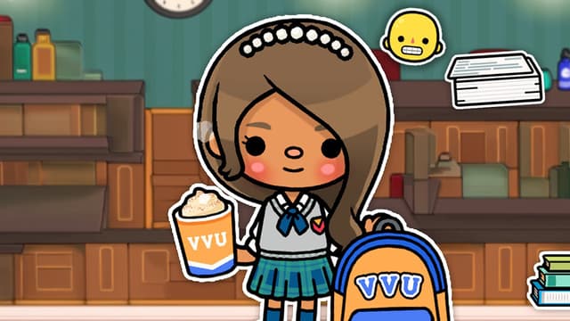 S01:E09 - The First Day of VVU University - Toca Life World Roleplay