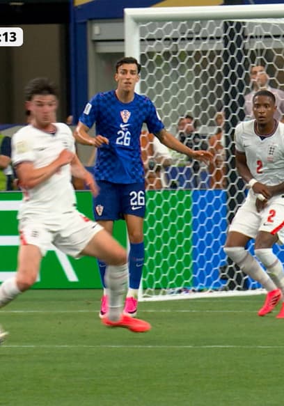 Croatia’s Martin Baturina Scores Equalizer Against England poster