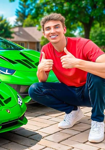 S01:E01 - Stephen Surprises Fan With Mini Lambo poster