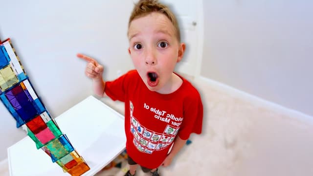 S01:E02 - Father and Son Magnet Tower Attack! (Gets Demolished!)