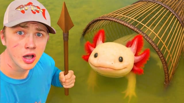 S01:E09 - I Caught Axolotls in a Primitive Fish Trap!