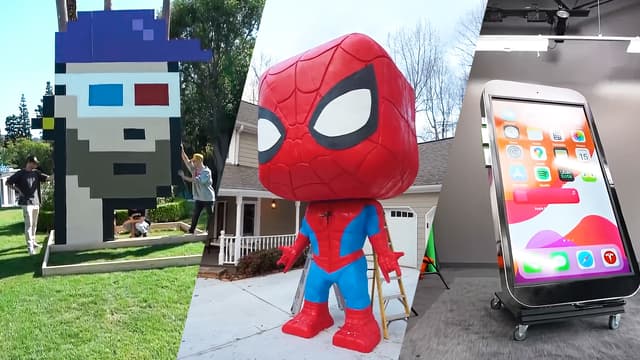 S02:E01 - World's Largest Creations: iPhone, Spider-Man and NFT