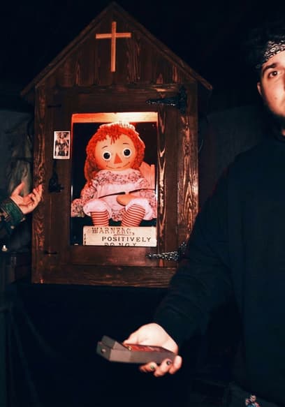 S01:E05 - Overnight in Warren Museum With the Real Annabelle poster