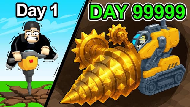 S05:E10 - Digging to the Center of the Earth in Roblox