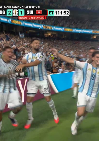Argentina’s Julián Alvarez Scores Go-Ahead Goal in Extra Time Against Switzerland poster