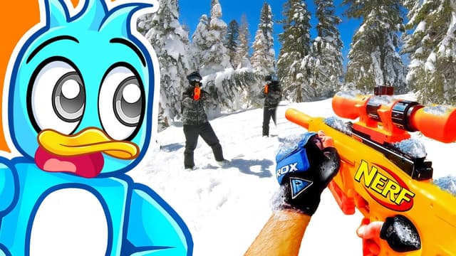 S01:E02 - Milo Reacts to Nerf War in Real Life
