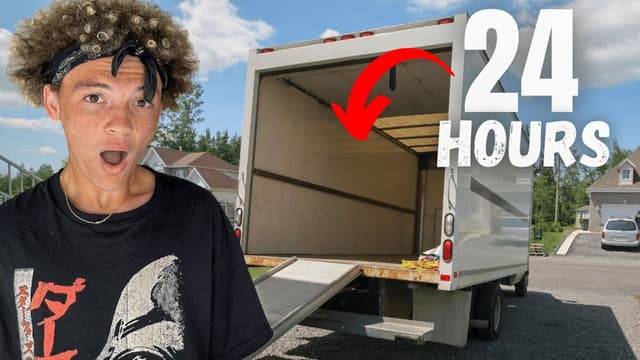 S01:E11 - We Spent 24 Hours in a Moving Truck!
