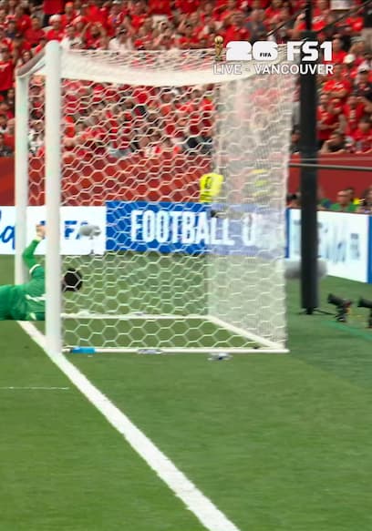 Jonathan David Gets First Half Brace to Extend Canada's Lead vs. Qatar poster