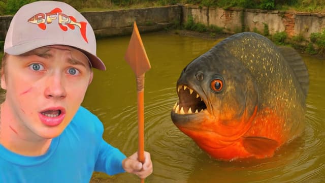 S04:E04 - I Found an Abandoned Pond Full of Piranhas!