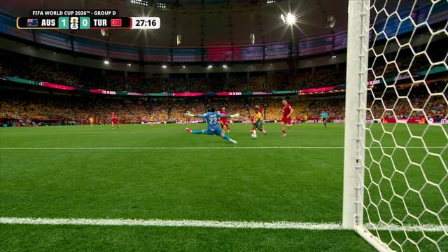 S2026:E17 - Nestory Irankunda scores Australia’s first goal, taking lead over Türkiye