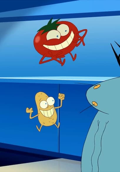 S03:E06 - Feo, sucio y bueno / ¡Las zanahorias vivientes! / ¿Quieres una pizza? poster