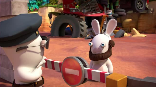 S03:E02 - La Frontera De Los Rabbids/El Rescate De La Pelota De Los Rabbids/Rabbidus Carnivorus