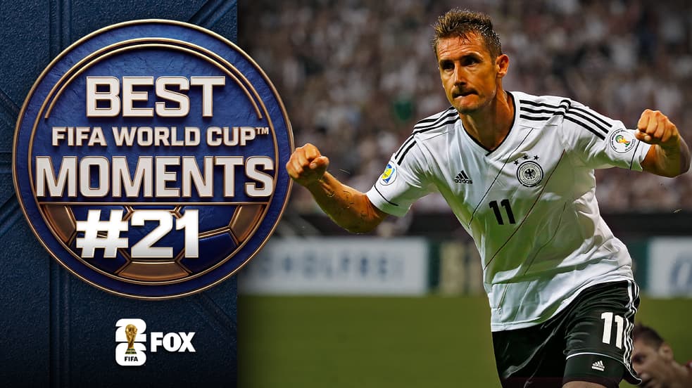 One Goal Put Klose Above Ronaldo | No. 21 in Best FIFA World Cup Moments